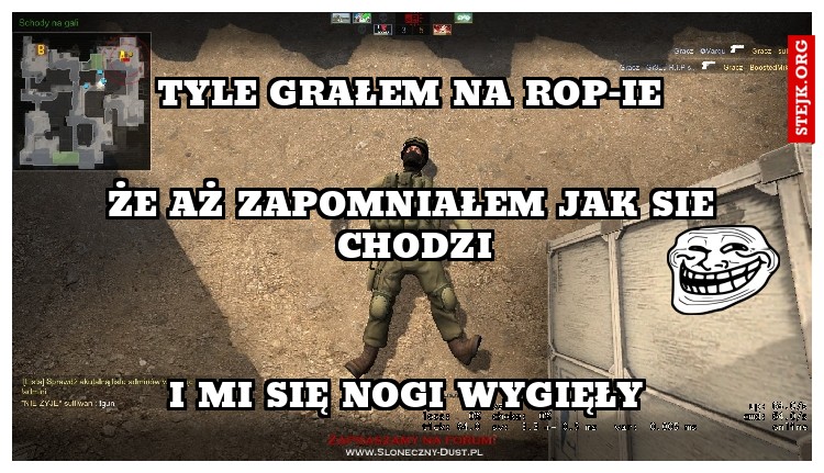Trzeba było tyle nie jeść