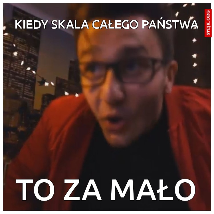 KIEDY SKALA CAŁEGO PAŃSTWA