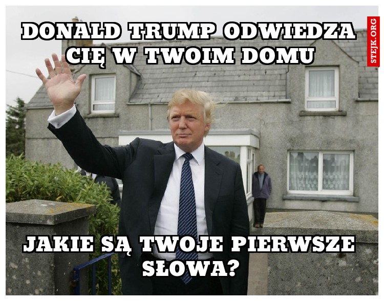 odwiedziny donalda trumpa
