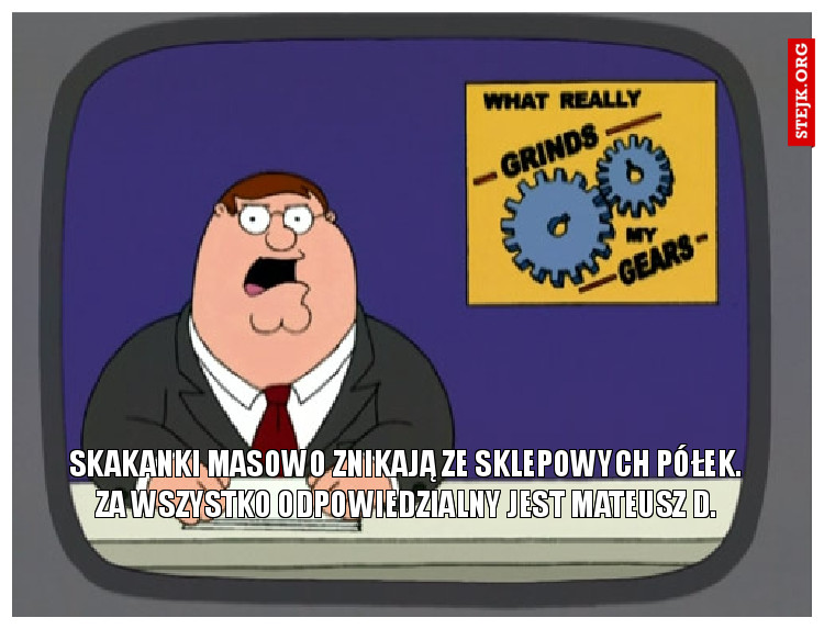 Skakanki znikają ze sklepowych półek. To podobno sprawka Damięckiego!! Zdarzenie to jest przeprowadzane na masową skalę!