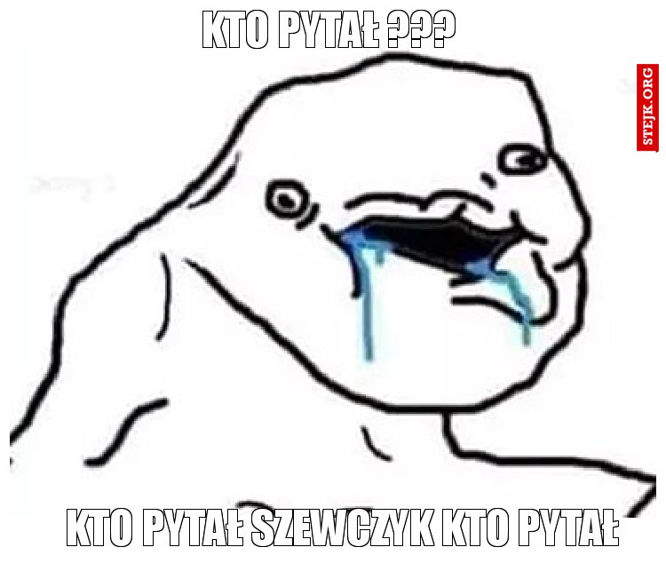 KTO PYTAŁ ???
