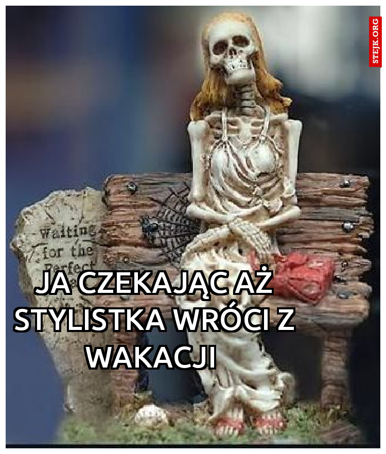 Ja czekając aż stylistka wróci z wakacji 