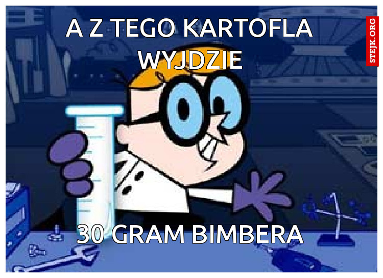 A z tego kartofla wyjdzie