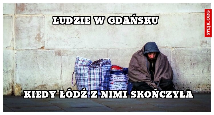 ludzie w gdańsku