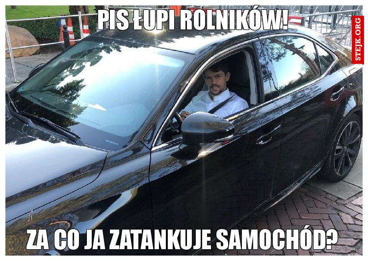 Pis łupi rolników!