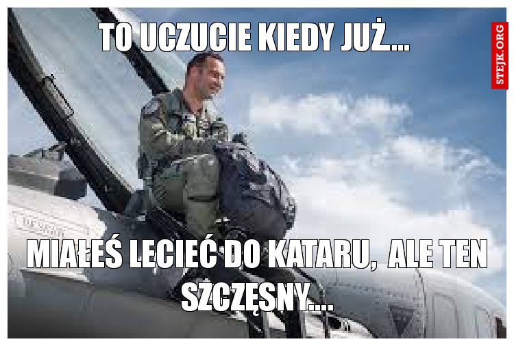 To uczucie kiedy już....