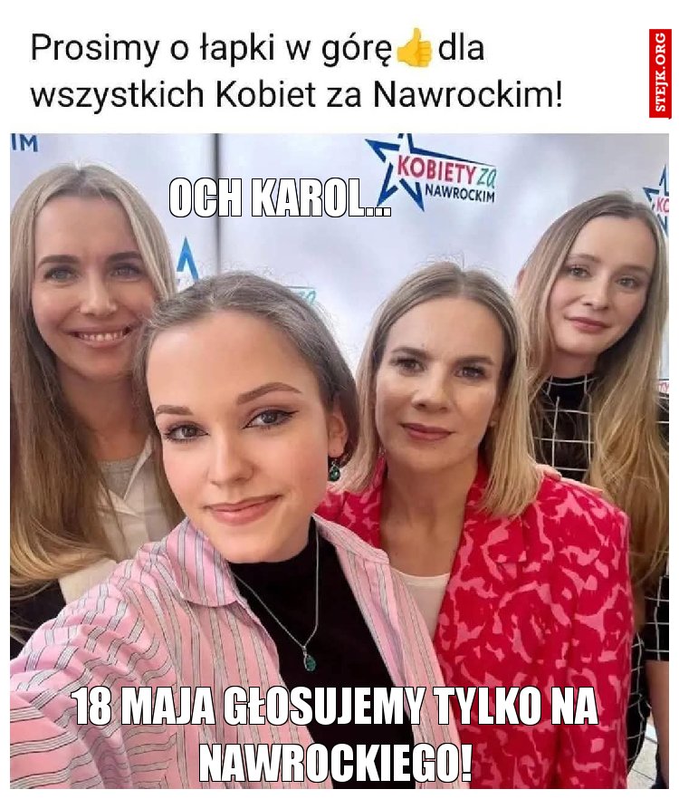 Och Karol...