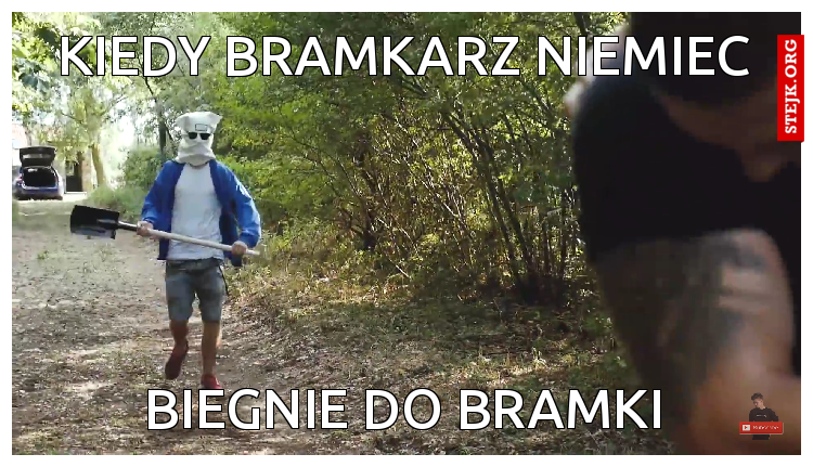 Kiedy bramkarz niemiec