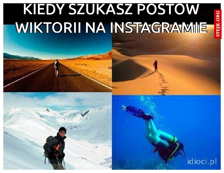 Kiedy szukasz postów wiktorii na instagramie