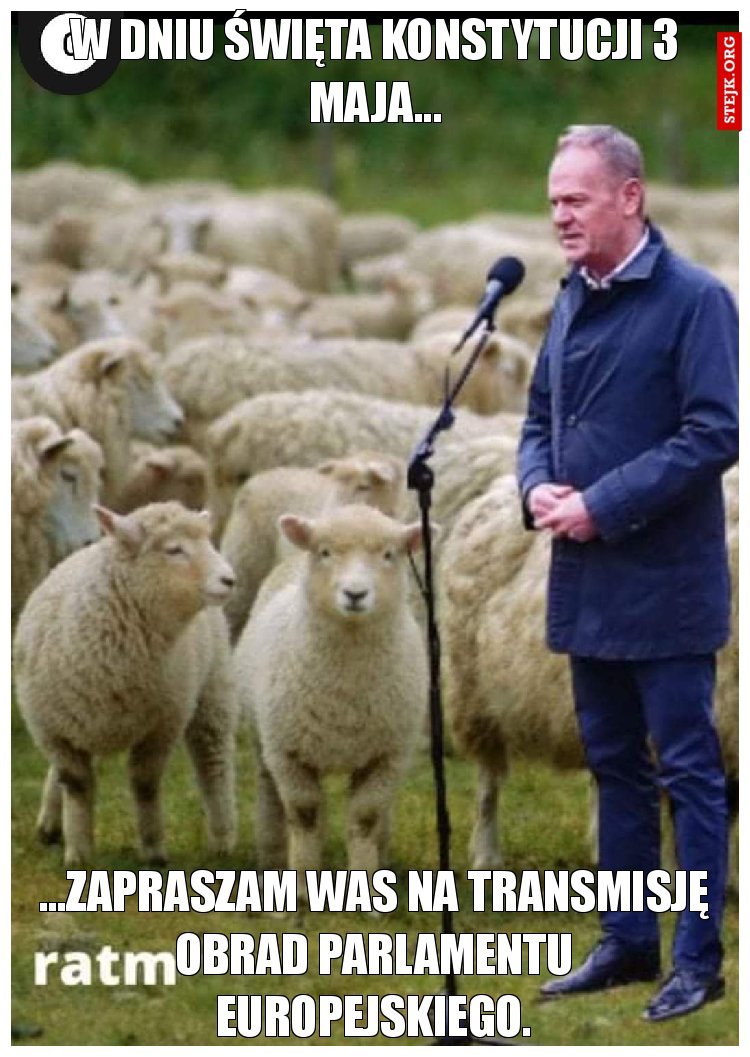 W dniu Święta Konstytucji 3 Maja...