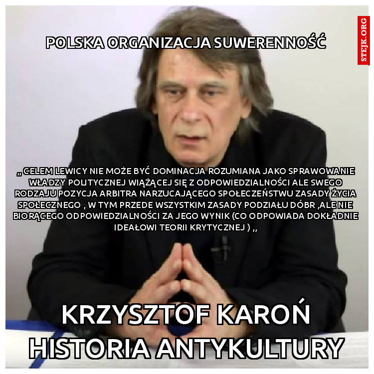 polska organizacja suwerenność