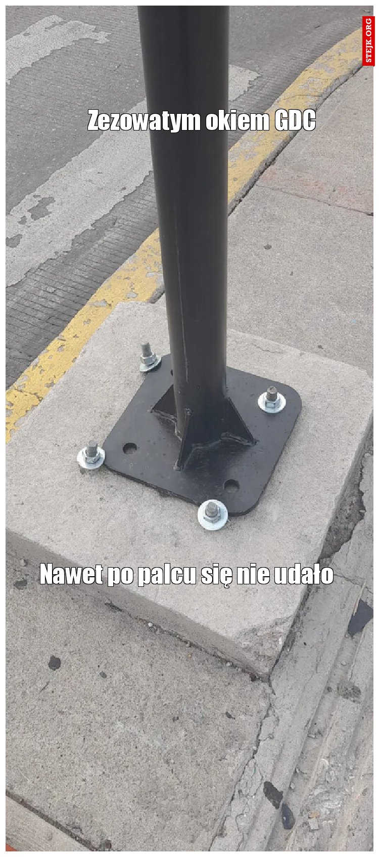 Nawet po palcu się nie udało