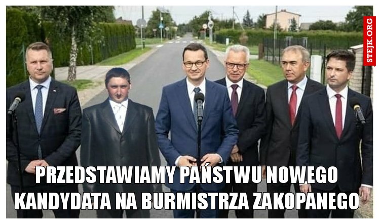 przedstawiamy państwu nowego kandydata na burmistrza zakopanego