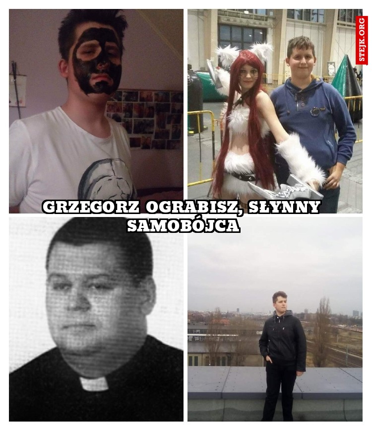 Grzegorz Ograbisz, słynny samobójca