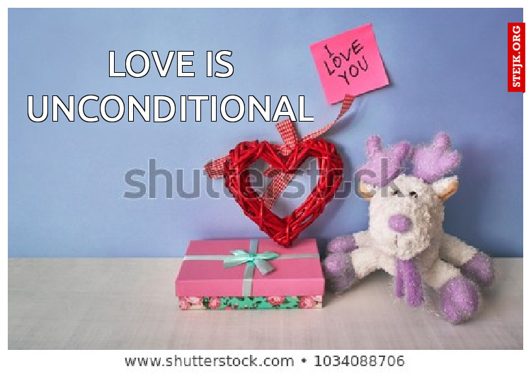 love is unconditional