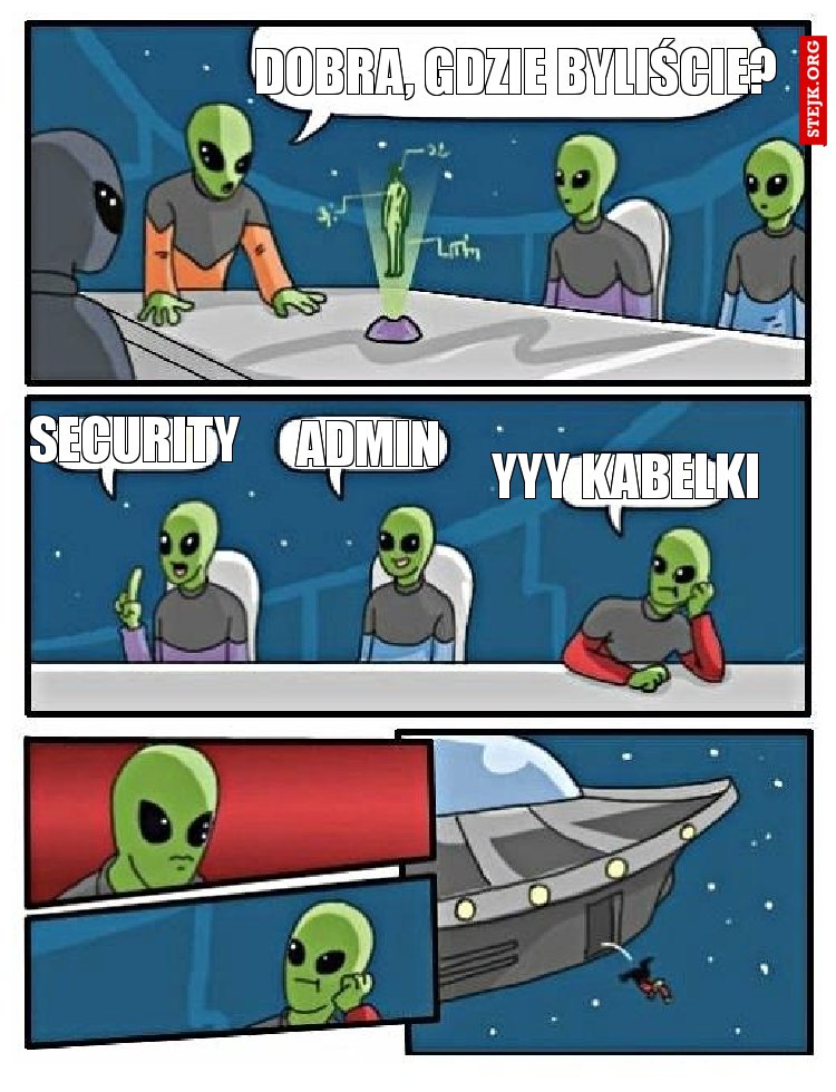 Dobra, gdzie byliście?