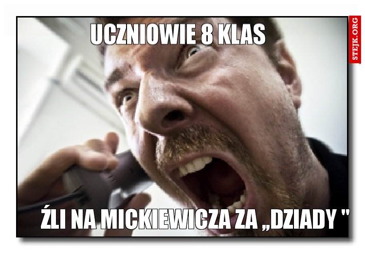 uczniowie 8 klas 