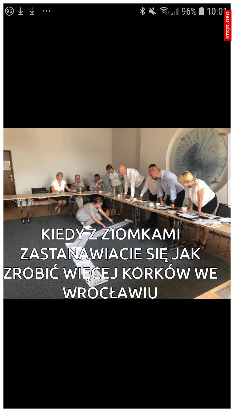 KIEDY Z ZIOMKAMI ZASTANAWIACIE SIĘ JAK ZROBIĆ WIĘCEJ KORKÓW WE WROCŁAWIU