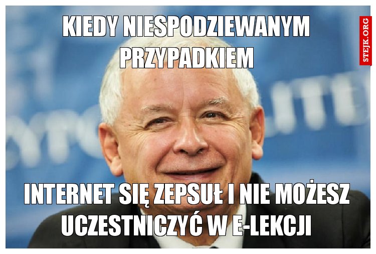 KIEDY NIESPODZIEWANYM PRZYPADKIEM