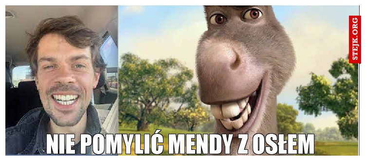 Nie pomylić mendy z osłem