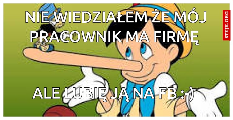 Nie wiedziałem że Mój pracownik ma Firmę 