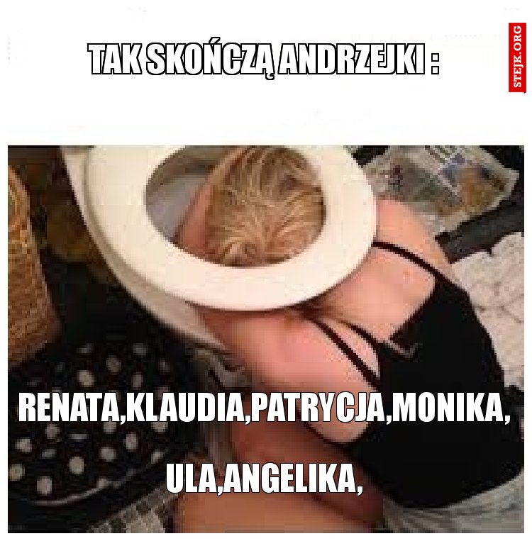 Tak skończą Andrzejki :