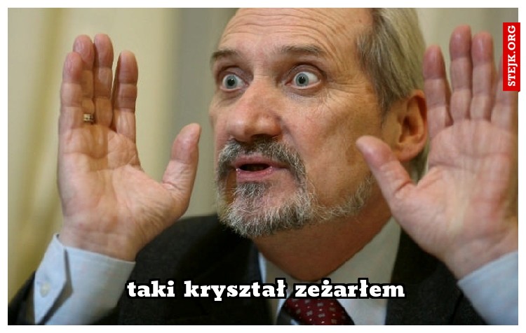 taki kryształ zeżarłem