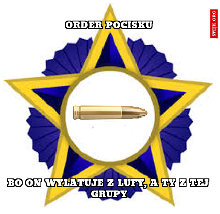 order pocisku