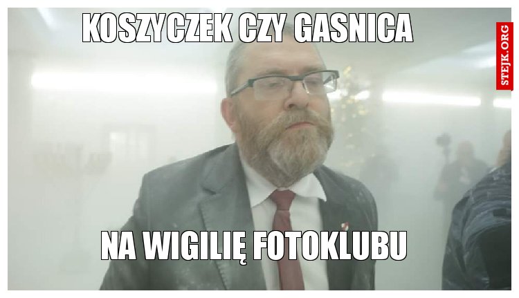 Koszyczek czy gasnica