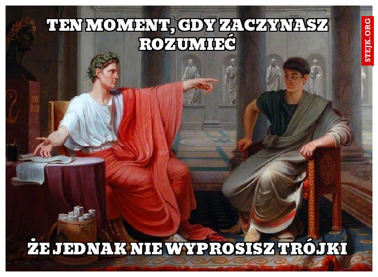 Ten moment, gdy zaczynasz rozumieć