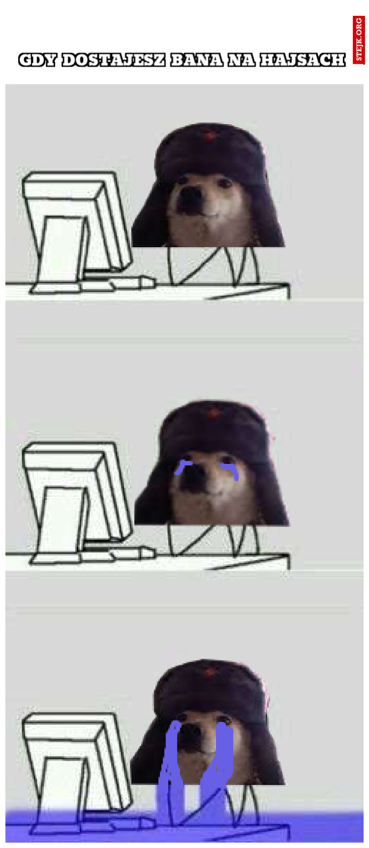 Gdy dostajesz bana Na hajsach