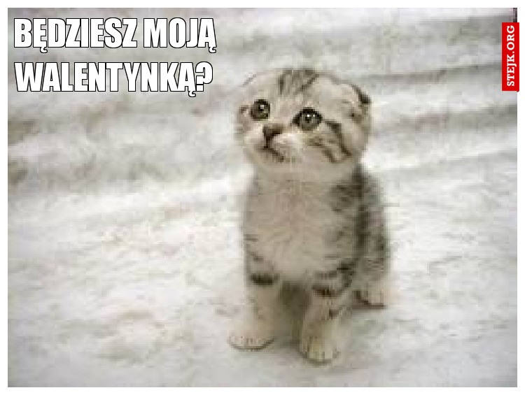 Będziesz moją walentynką?