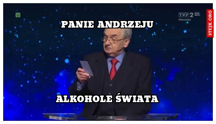 panie andrzeju