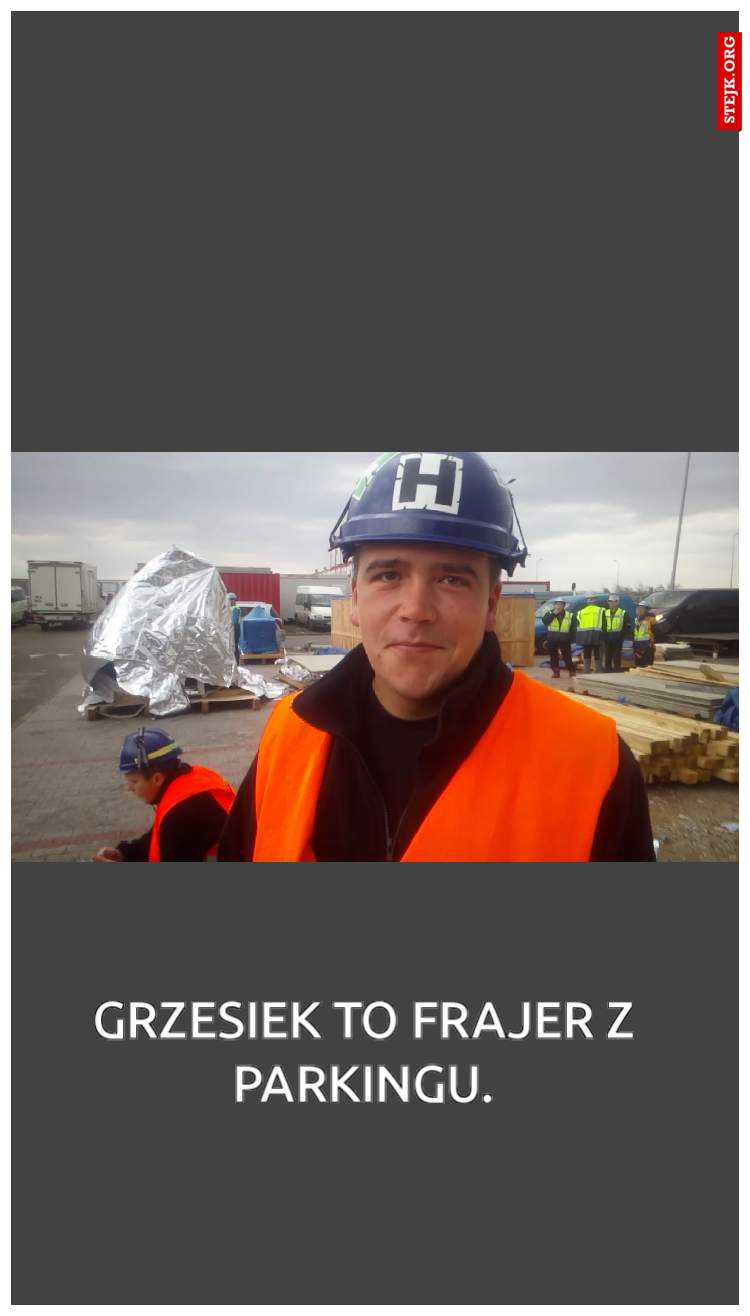 Grzesiek to nie imię