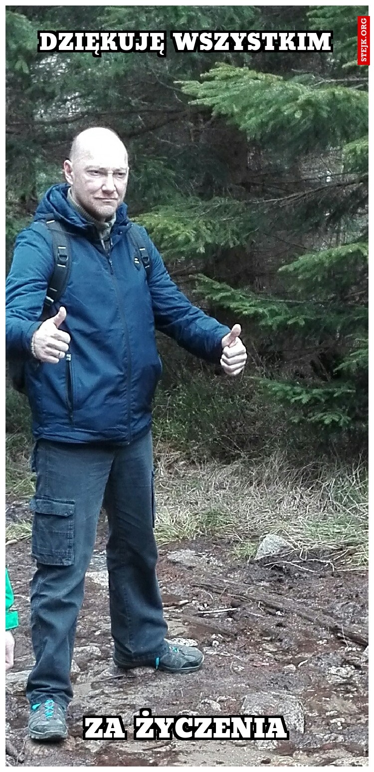 Dziękuję wszystkim