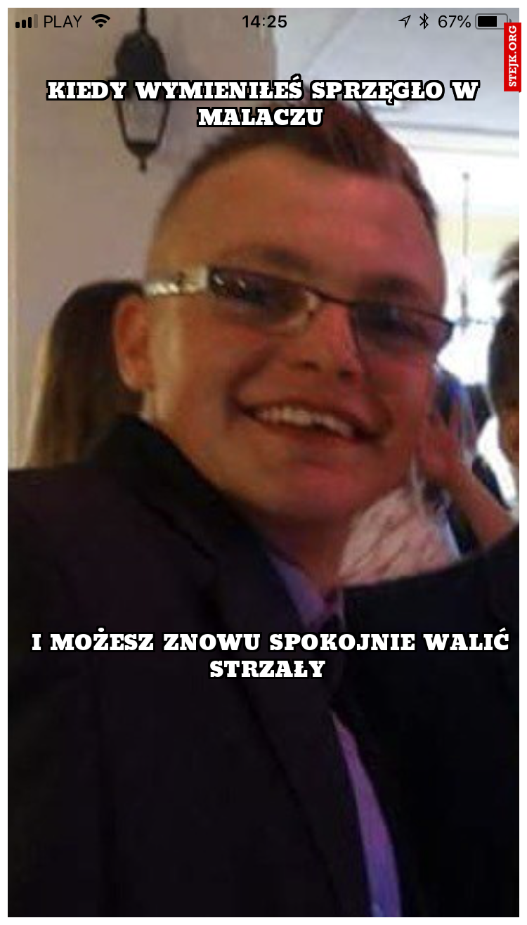 Kiedy wymieniłeś sprzęgło w malaczu 