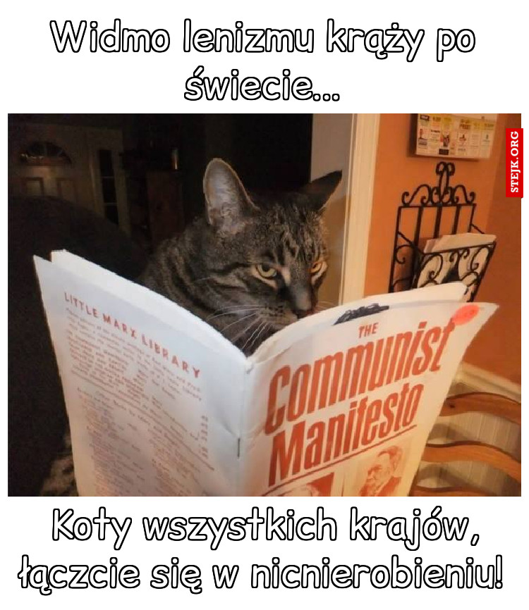 Widmo lenizmu krąży po świecie...