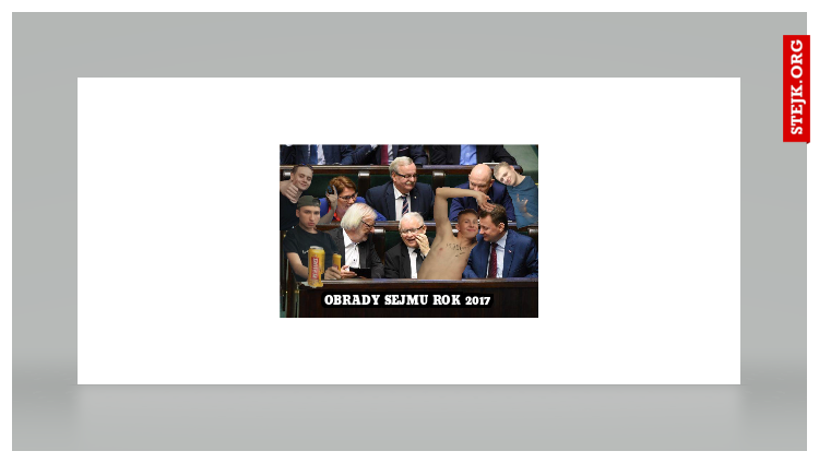 Obrady Sejmu rok 2017