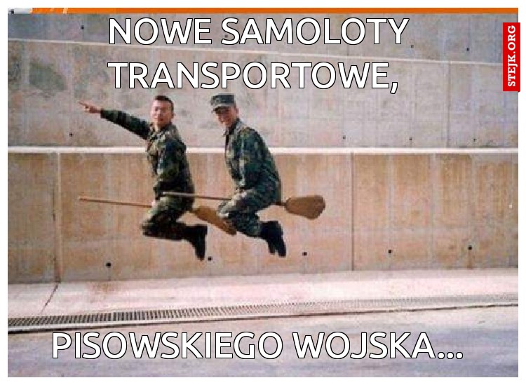 Nowe samoloty transportowe, 