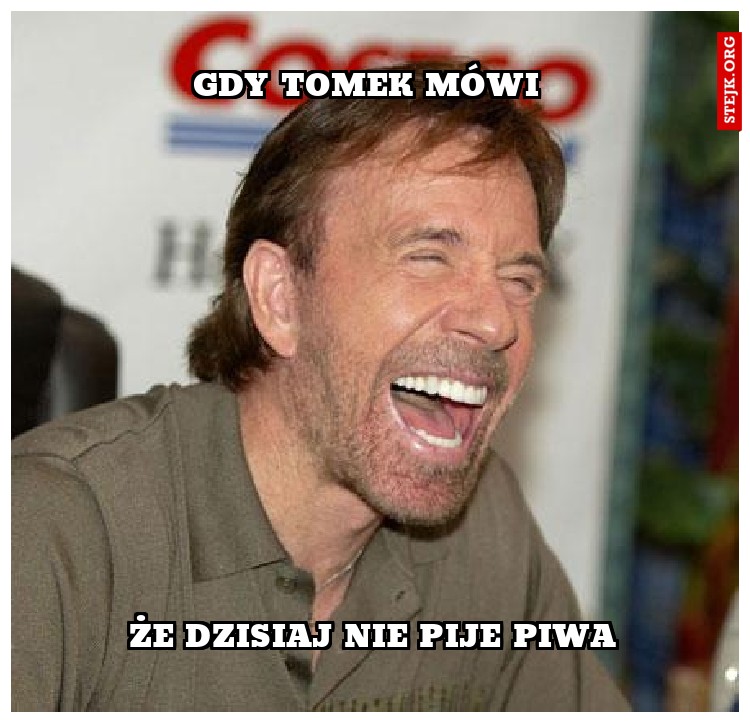 Gdy Tomek mówi 