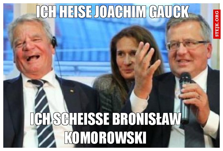 ich heise joachim gauck