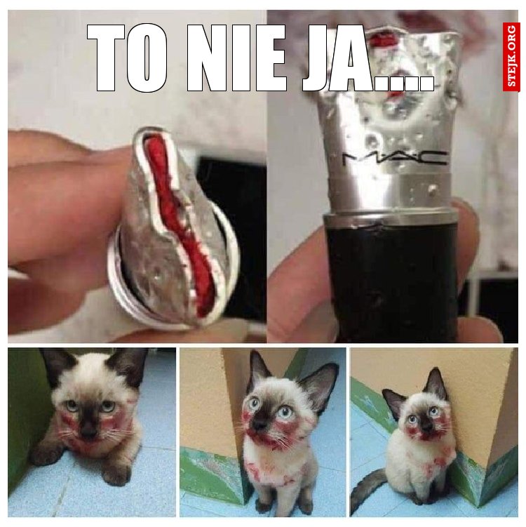to nie ja....