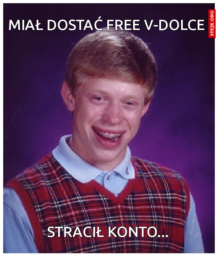 Miał dostać free V-Dolce 