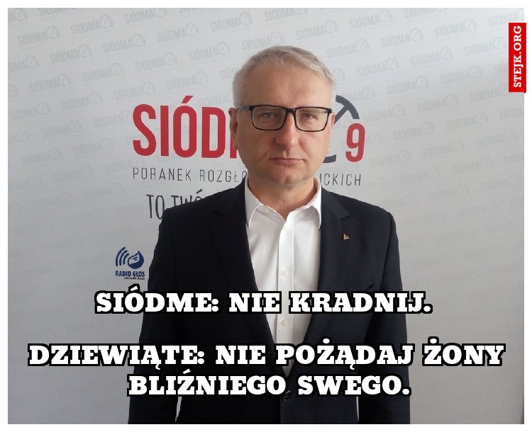 Siódme: Nie kradnij.
