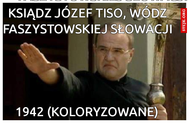 Ksiądz Józef Tiso, wódz faszystowskiej słowacji 