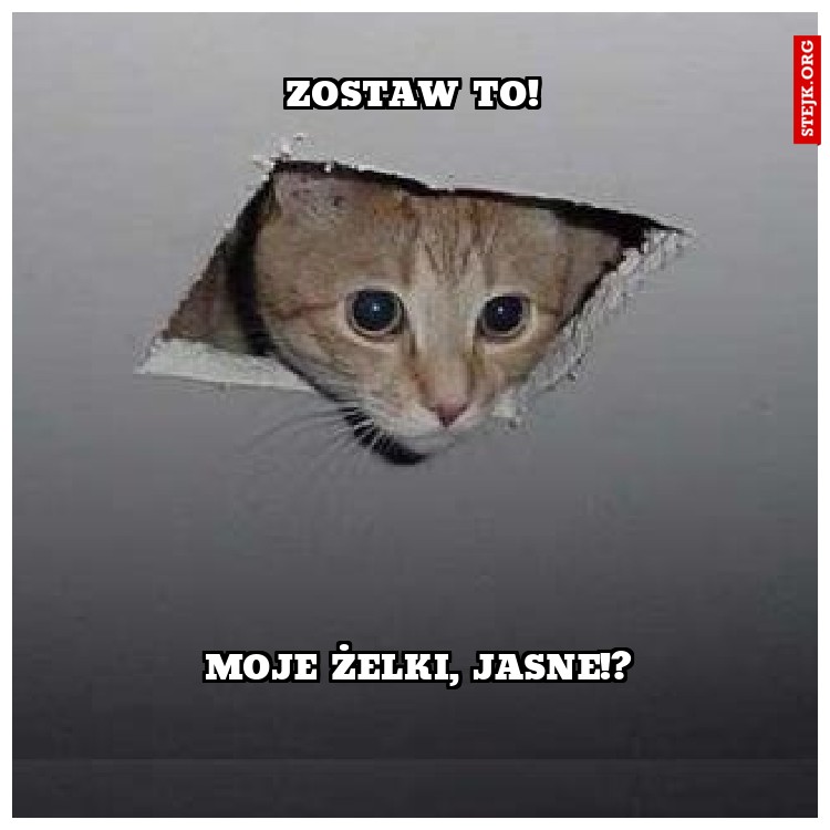 Moje żelki, jasne!?