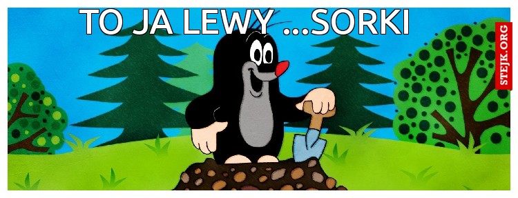 TO JA LEWY ...SORKI