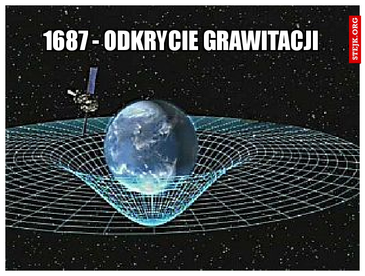 1687 - odkrycie grawitacji