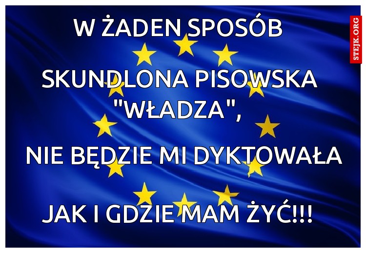 W żaden sposób 