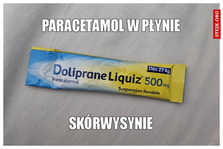 Paracetamol w płynie